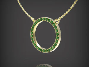Necklace Circle 3D Model