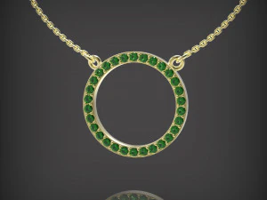 Necklace Circle 3D Model