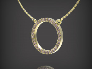 Necklace Circle Modèle 3D