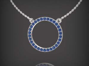 Necklace Circle Modèle 3D