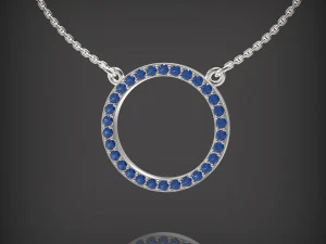 Necklace Circle 3D Model
