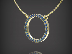 Necklace Circle Modèle 3D