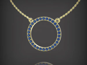 Necklace Circle 3D Model