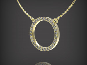 Necklace Circle Modèle 3D