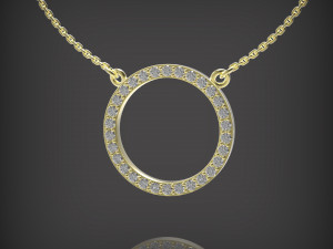 Necklace Circle Modèle 3D