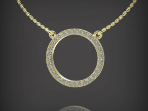 Necklace Circle 3D Model