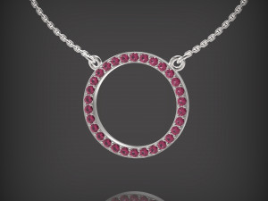 Necklace Circle Modèle 3D