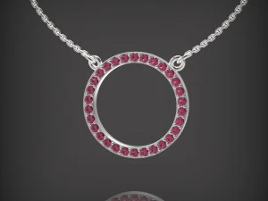 Necklace Circle 3D Model