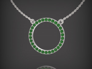Necklace Circle Modèle 3D