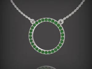 Necklace Circle 3D Model