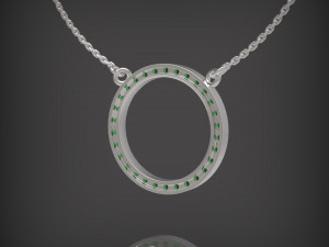 Necklace Circle Modèle 3D