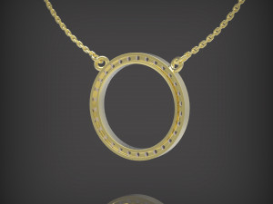 Necklace Circle Modèle 3D