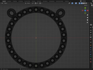 Necklace Circle Modèle 3D