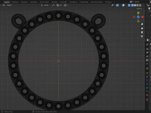 Necklace Circle 3D Model