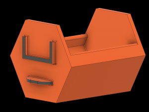 Hexagonal Organizer 3D Print Model