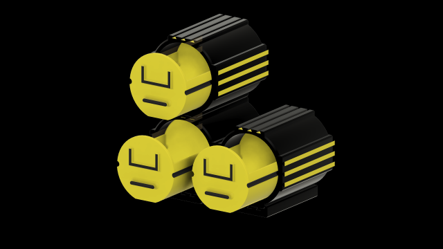 Tube Organizer 3D Baskı Modeli .c4d .max .obj .3ds .fbx .stl .blend 