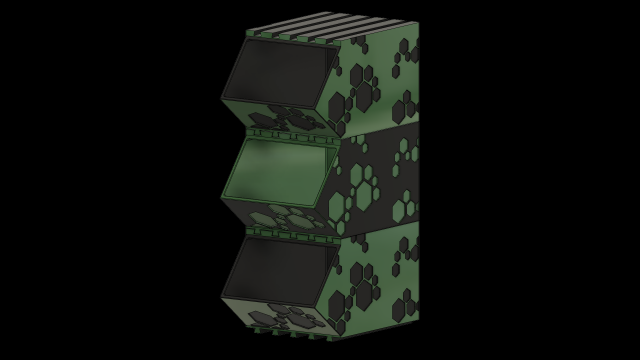 Box Organizer Modello di stampa 3D .c4d .max .obj .3ds .fbx .stl .blend 