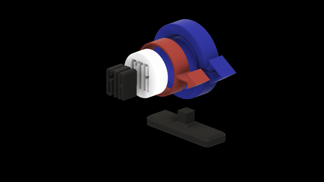GTA London Edition Stand Logo 3D Print Model .c4d .max .obj .3ds .fbx .stl .blend 