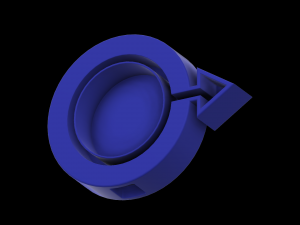 GTA London Edition Stand Logo 3D Print Model