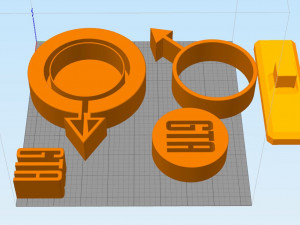 GTA London Edition Stand Logo 3D Print Model