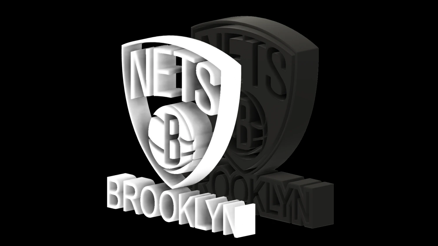 Brooklyn Nets NBA Modèles 3D en vedette .c4d .max .obj .3ds .fbx .stl .blend 