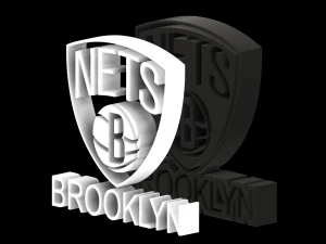 Brooklyn NETTI NBA Modello di stampa 3D
