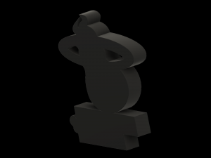 Miami Heat Stand Logo NBA 3D Принт Модель