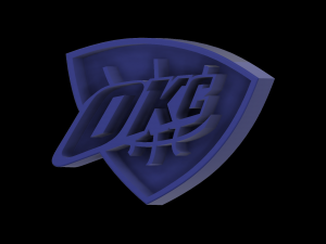 Oklahoma City Thunder NBA 3D Print Model