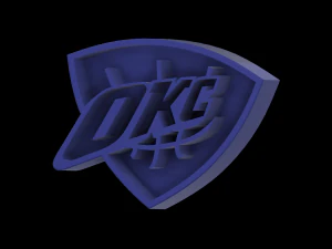 Oklahoma City Thunder NBA 3D Print Model