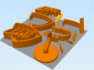 Oklahoma City Thunder NBA 3D Print Model