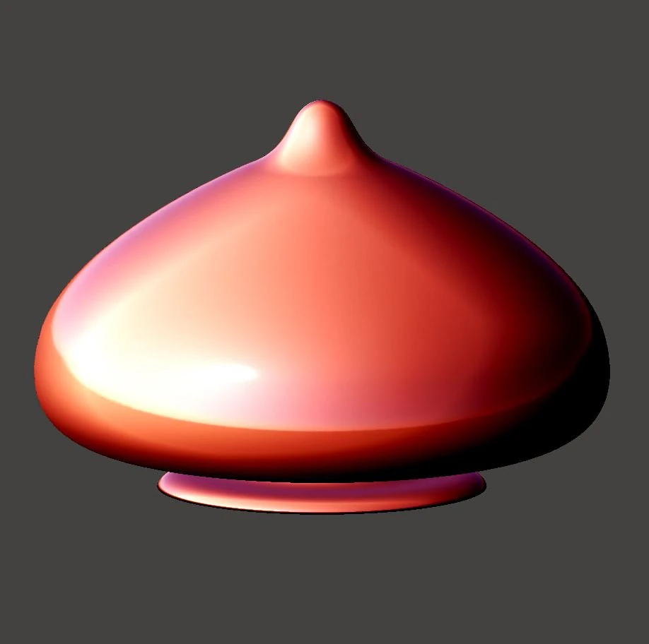 Boob Adult Toy 06 3D Print Model .c4d .max .obj .3ds .fbx .stl .blend