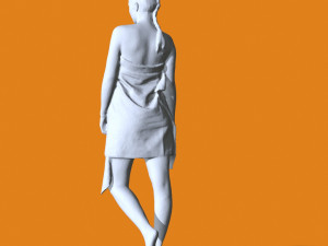 Miniature Pose People 01 3D Print Model