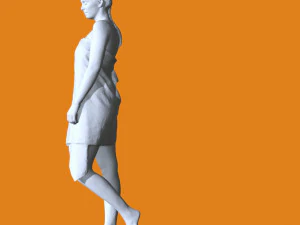 Miniature Pose People 01 3D Print Model