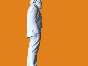 Miniature Pose People 02 3D Print Model