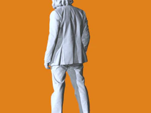 Miniature Pose People 02 3D Print Model