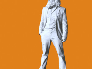 Miniature Pose People 02 3D Принт Модель