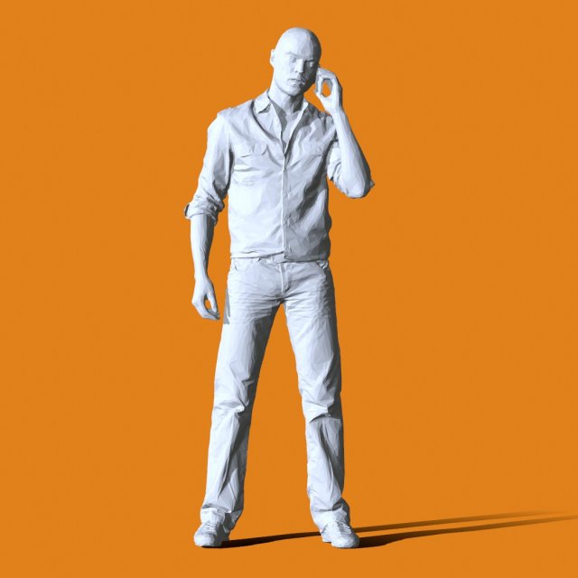 Miniature Pose People 03 Modelo de impresión 3D .c4d .max .obj .3ds .fbx .stl .blend 
