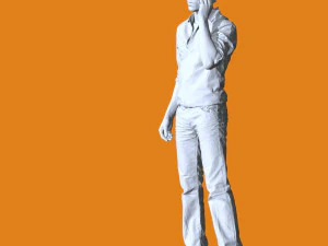 Miniature Pose People 03 3D Print Model