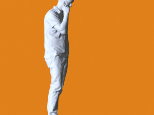 Miniature Pose People 05 3D Print Model