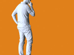 Miniature Pose People 05 3D Print Model