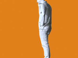 Miniature Pose People 05 3D Print Model