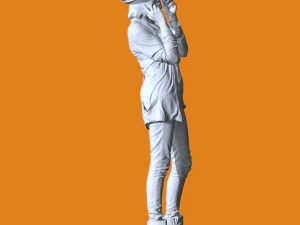 Miniature Pose People 06 3D Print Model