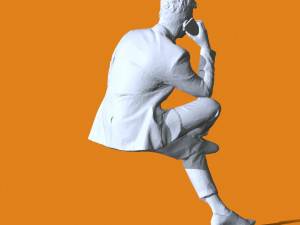 Miniature Pose People 07 3D 打印模型