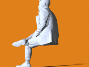 Miniature Pose People 07 3D 打印模型