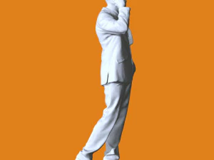 Miniatur Pose Orang 08 Model Cetak 3D