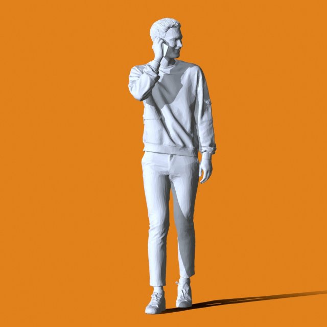 Miniature Pose People 10 3D Принт Модель .c4d .max .obj .3ds .fbx .stl .blend 