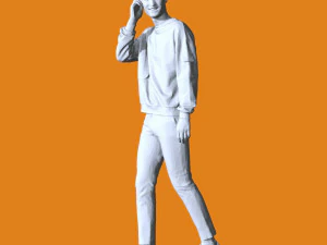 Miniature Pose People 10 3D Print Model
