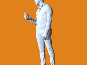 Miniature Pose People 11 3D Print Model