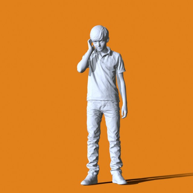 Miniature Pose People 12 Modello di stampa 3D .c4d .max .obj .3ds .fbx .stl .blend 