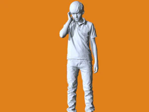 Miniature Pose People 12 3D Print Model